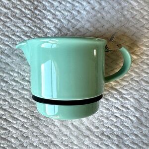 Forlife Tea for One Stacking Replacement Teapot Ceramic 14oz Mint Green No Cup